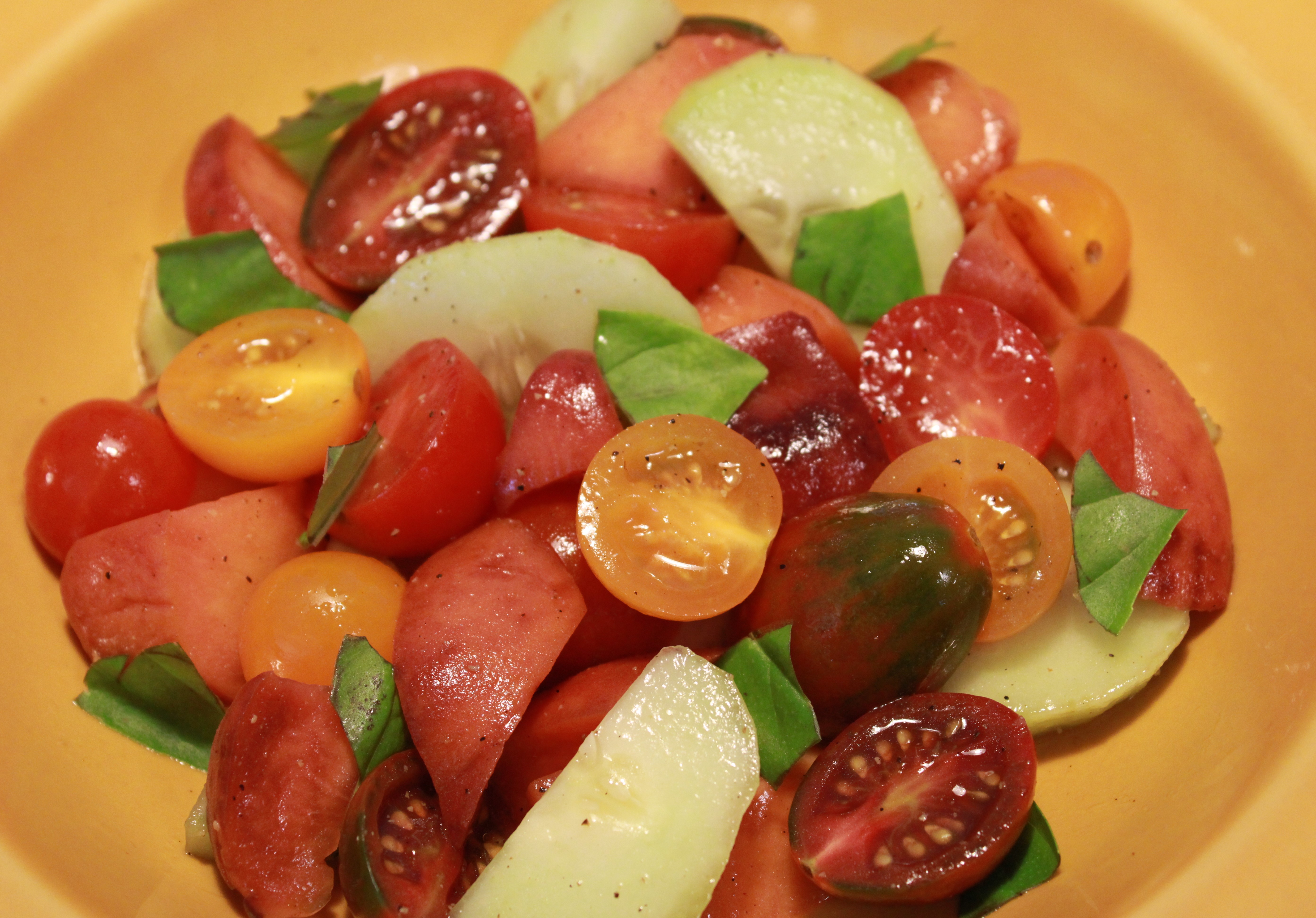 Pickled Peach Salad
