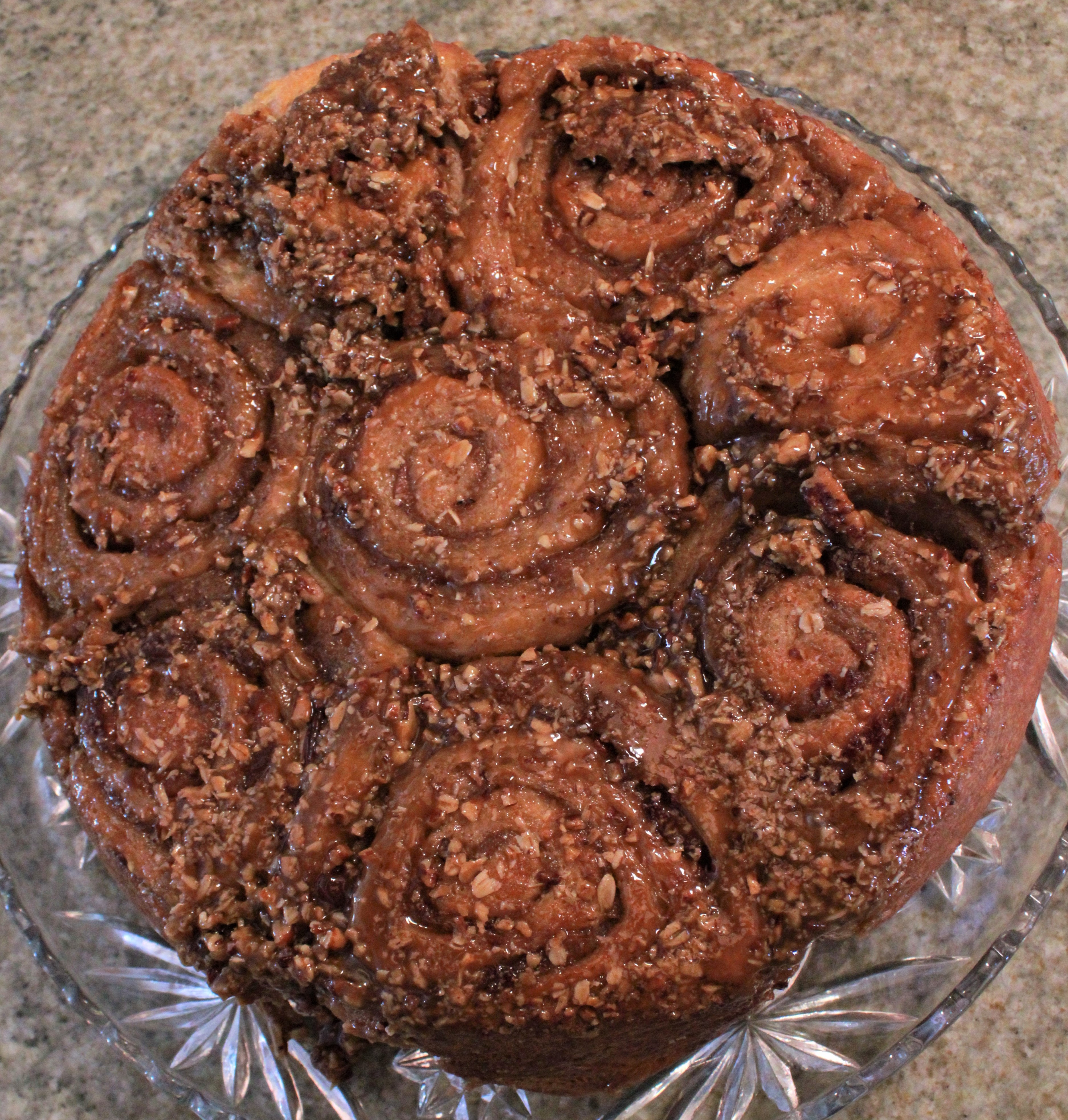 Apple-Banana Sticky Buns