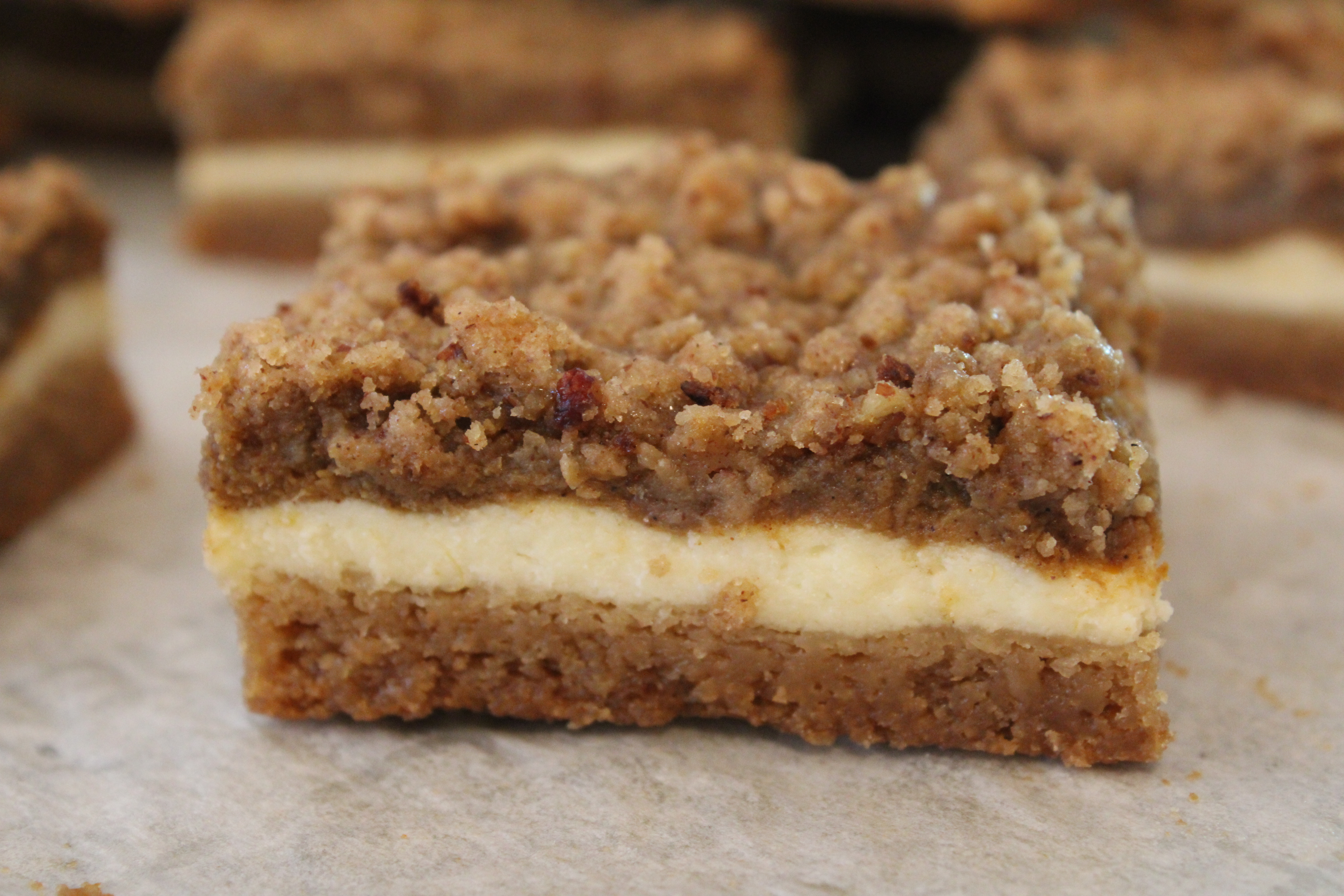Pumpkin Cheesecake Brownie Bars