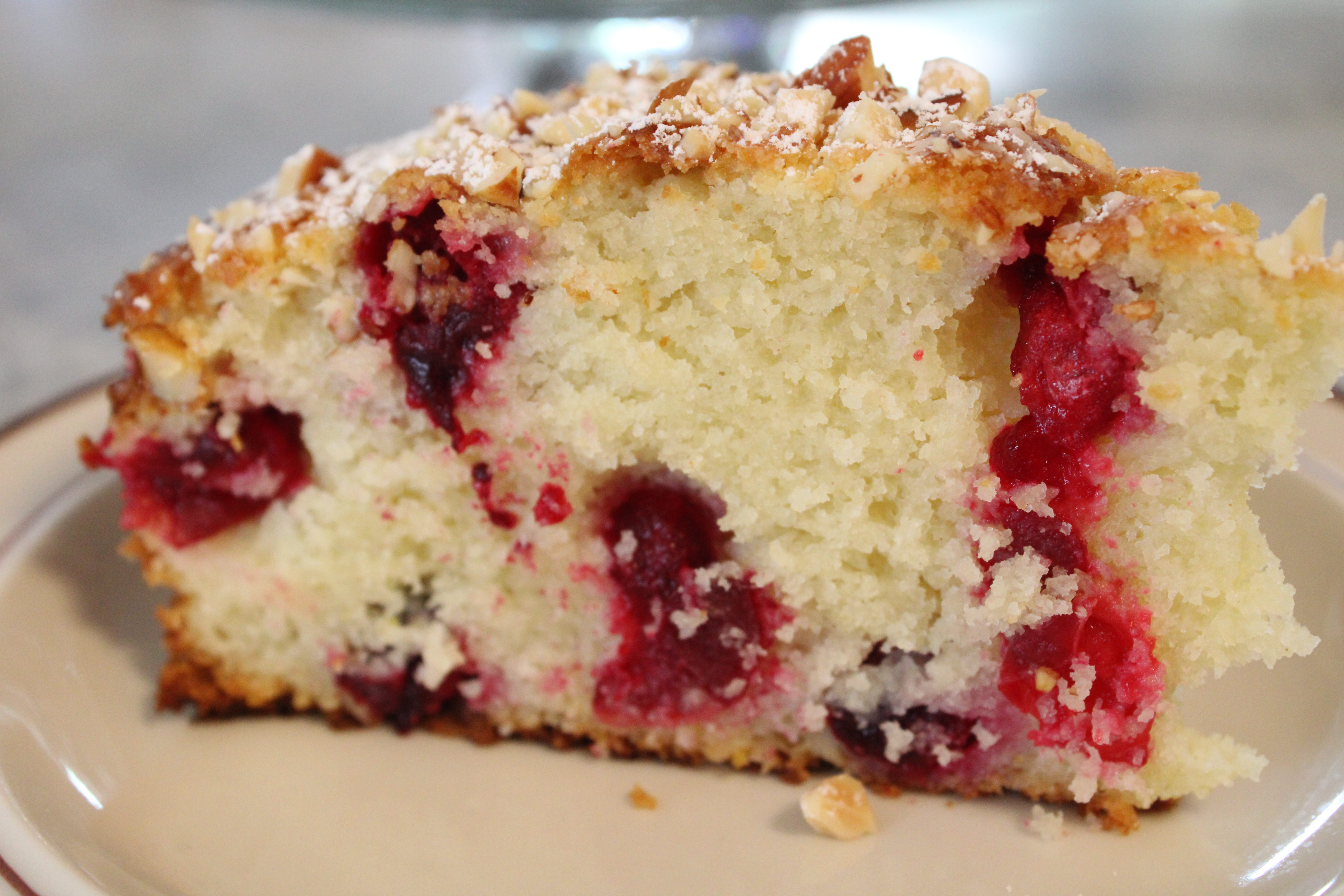 Cranberry Ricotta Cake