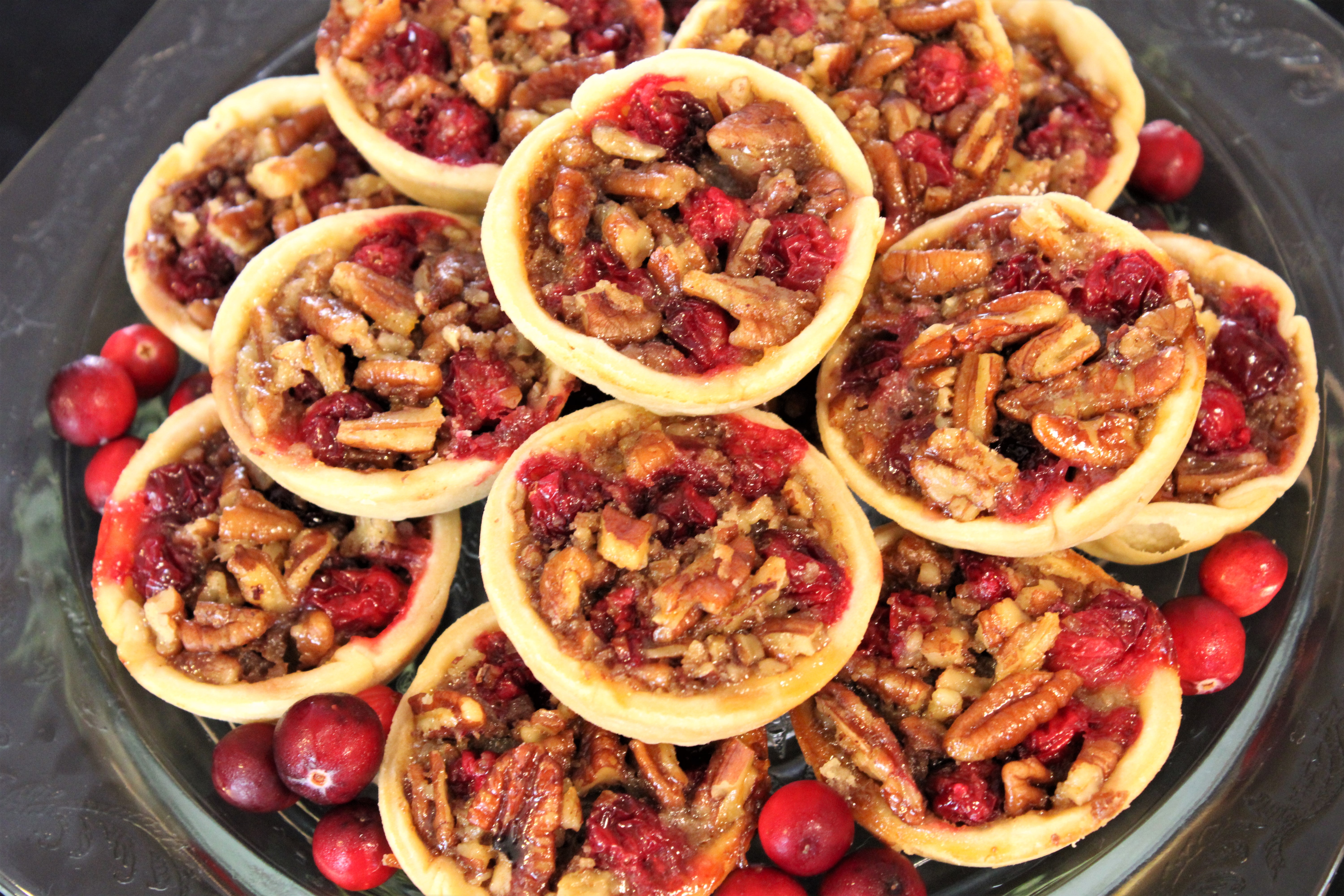 Cranberry Pecan Tarts