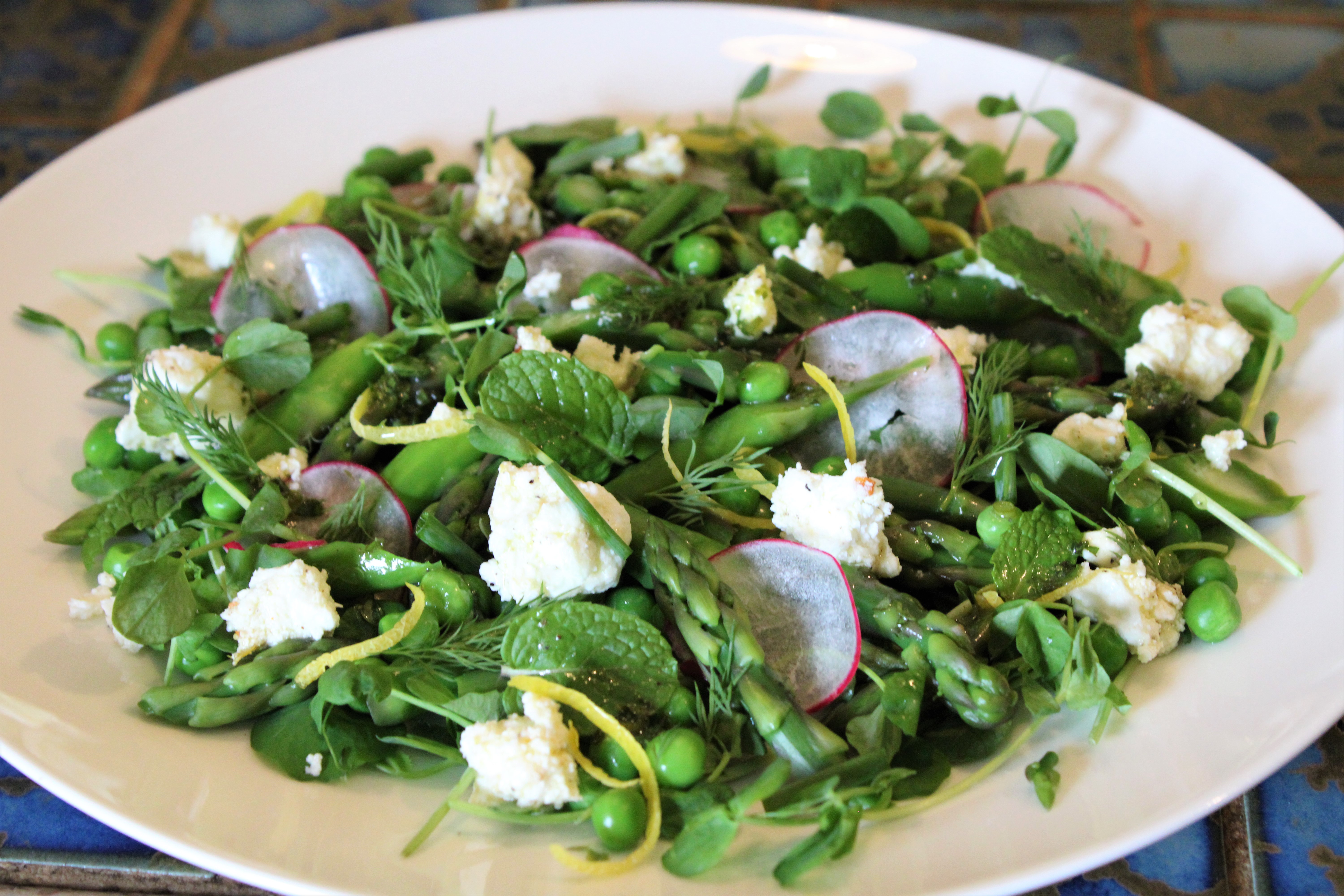 Asparagus Pea Salad