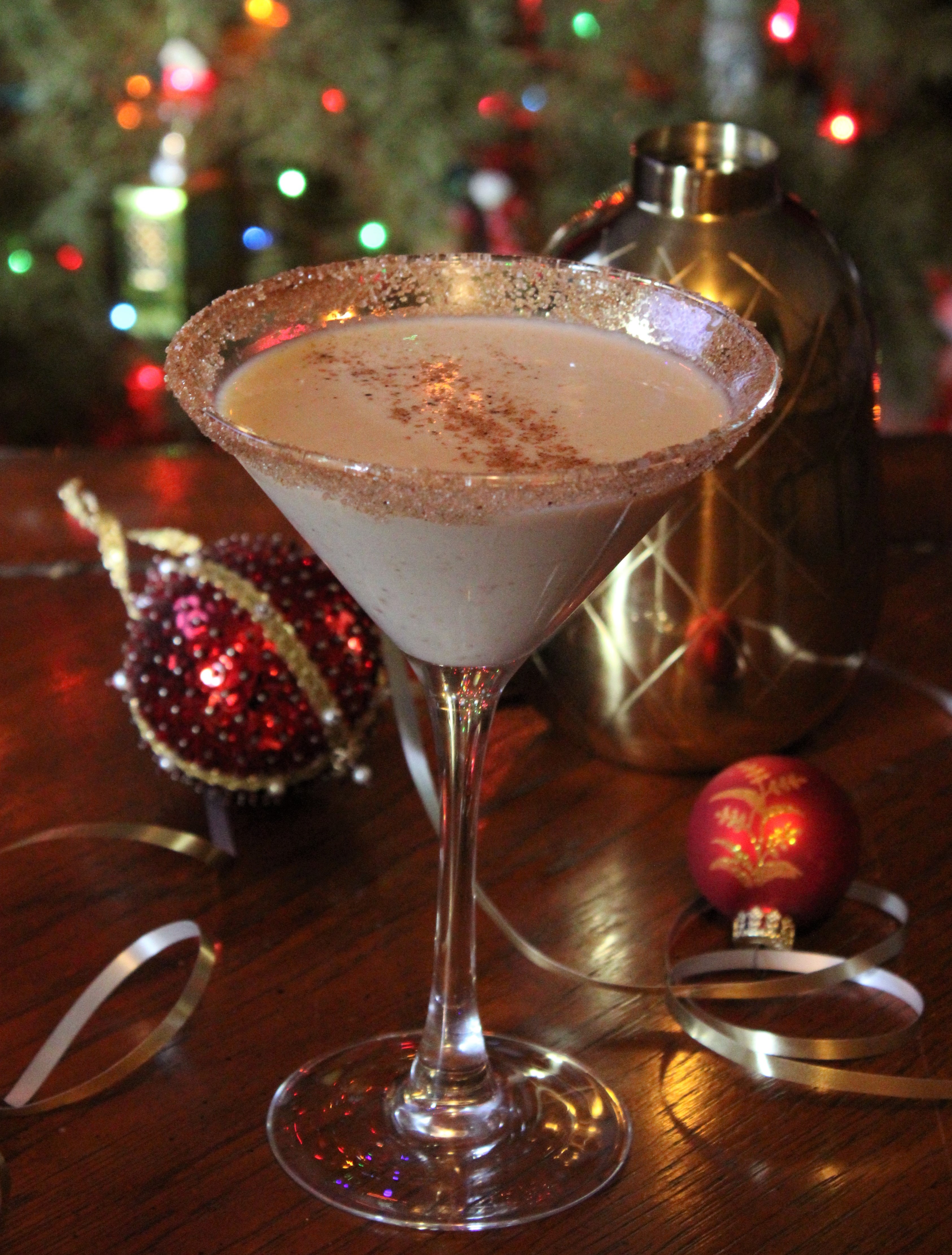 Eggnog Latte Martini